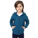 Toontoy Erkek Çocuk Baskılı Hırka Petrol Mavi 6 YAŞ