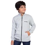 TOONTOY Erkek Çocuk Baskılı Kanguru Cepli Hırka, 6-7 Yaş, 13885-, Yeşil, Erkek Çocuklar