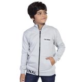 Toontoy Erkek Çocuk Baskılı Kanguru Cepli Hırka Yeşil