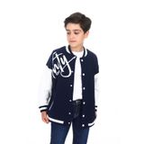 Toontoy Erkek Çocuk Baskılı Kolej Hırka Lacivert 10-11 YAŞ