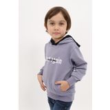 Toontoy Erkek Çocuk Baskılı Sweatshirt - 4 Yaş - Koyu Gri