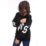 TOONTOY Erkek Çocuk Baskılı Sweatshirt, 8-9 Yaş, 22634, Siyah, erkek-çocuk