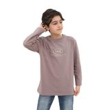 Toontoy Erkek Çocuk Baskılı Sweatshirt Acı Kahve 14 YAŞ