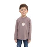 Toontoy Erkek Çocuk Baskılı Sweatshirt Acı Kahve 7 YAŞ