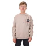 Toontoy Erkek Çocuk Baskılı Sweatshirt Bej 12-13 YAŞ