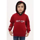 Toontoy Erkek Çocuk Baskılı Sweatshirt Bordo 4 YAŞ
