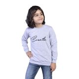 Toontoy Erkek Çocuk Baskılı Sweatshirt Gri Melanj 7 YAŞ