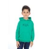 Toontoy Erkek Çocuk Baskılı Sweatshirt Koyu Yeşil 5 YAŞ