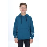 Toontoy Erkek Çocuk Baskılı Sweatshirt Petrol Mavi 13-14 YAŞ