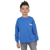 Toontoy Erkek Çocuk Baskılı Sweatshirt Saks 10 YAŞ