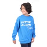 Toontoy Erkek Çocuk Baskılı Sweatshirt Saks 6-7 YAŞ