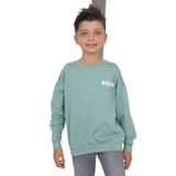 Toontoy Erkek Çocuk Baskılı Sweatshirt Yeşil 12 YAŞ