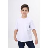 Toontoy Erkek Çocuk Baskılı Tişört - 13 - 14 Yaş - Beyaz