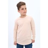 Toontoy Erkek Çocuk Baskılı Tişört - 6 - 7 Yaş - Bej