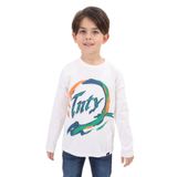 Toontoy Erkek Çocuk Baskılı Tişört Ekru 7 YAŞ