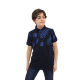 Toontoy Erkek Çocuk Baskılı Tişört Lacivert 13-14 YAŞ