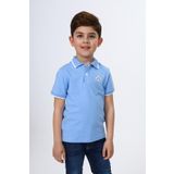 Toontoy Erkek Çocuk Baskılı Tişört Mavi 4 YAŞ