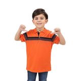 Toontoy Erkek Çocuk Baskılı Tişört Oranj 5 YAŞ