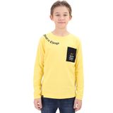 Toontoy Erkek Çocuk Baskılı Tişört Sarı 8-9 YAŞ