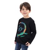 Toontoy Erkek Çocuk Baskılı Tişört Siyah 7 YAŞ