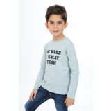 Toontoy Erkek Çocuk Baskılı Tişört Yeşil 8 YAŞ