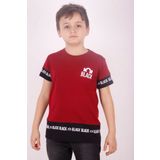 Toontoy Erkek Çocuk Black Baskılı Tişört