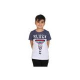 TOONTOY Erkek Çocuk Blvck Baskılı Tişört Mint Yeşili 10 Yaş, 10378-1