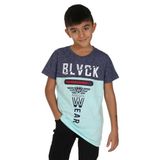 Toontoy Erkek Çocuk Blvck Baskılı Tişört Mint Yeşili 10 YAŞ