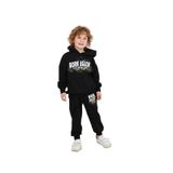 TOONTOY Erkek Çocuk Born Again Baskılı Eşofman Takımı, 5 Yaş, 24774, Siyah, erkek-çocuk