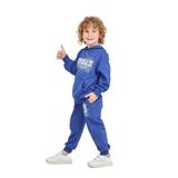 TOONTOY Erkek Çocuk Born Again Baskılı Eşofman Takımı 6 Yaş, 6 Yaş, 24774, Saks, erkek-çocuk