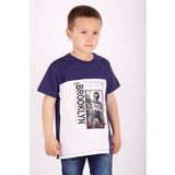 Toontoy Erkek Çocuk Brooklyn Baskılı Garnili Tişört