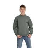 TOONTOY Erkek Çocuk Cep Skate Baskılı Sweatshirt, Koyu Yeşil, 13-14 Yaş
