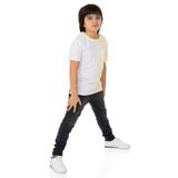 Toontoy Erkek Çocuk Cepli Arka Baskılı Tişört Sarı 6 YAŞ