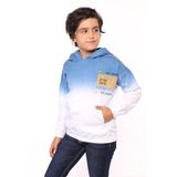 Toontoy Erkek Çocuk Cepli Baskılı Sweatshirt Mavi 12 YAŞ