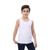 Toontoy Erkek Çocuk Çizgili Atlet Açık Lila 12-13 YAŞ