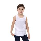 Toontoy Erkek Çocuk Çizgili Atlet Açık Lila 13-14 YAŞ