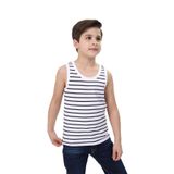 Toontoy Erkek Çocuk Çizgili Atlet Lacivert 6-7 YAŞ