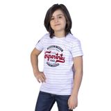 Toontoy Erkek Çocuk Çizgili Tişört Lacivert 10 YAŞ