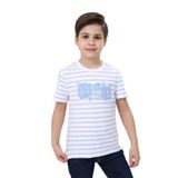 Toontoy Erkek Çocuk Çizgili Tişört Mavi 12-13 YAŞ