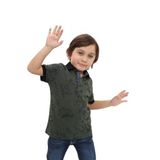 Toontoy Erkek Çocuk Desenli Tişört Haki 4 YAŞ