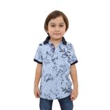 Toontoy Erkek Çocuk Desenli Tişört Mavi 2 YAŞ