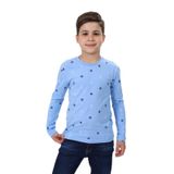Toontoy Erkek Çocuk Dümen Baskılı Tişört Mavi 6-7 YAŞ