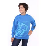 Toontoy Erkek Çocuk E harf Baskılı Sweatshirt