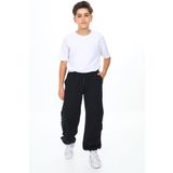 Toontoy Erkek Çocuk Eşofman Alt Siyah 8 YAŞ