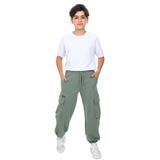 Toontoy Erkek Çocuk Eşofman Alt Yeşil 10 YAŞ