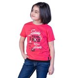 TOONTOY Erkek Çocuk Etek Garnili Tişört Nar Çiçeği 6 Yaş, 6 Yaş, 12691-1, Nar Çiçeği, Erkek Çocuk