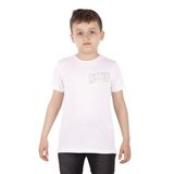 Toontoy Erkek Çocuk Excuses Baskılı Cepli Tişört Beyaz 8 YAŞ