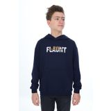 Toontoy Erkek Çocuk Flaunt Baskılı Sweatshirt Lacivert 13-14 YAŞ