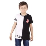 Toontoy Erkek Çocuk Force Baskılı Parçalı Tişört Beyaz 8 YAŞ