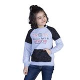 Toontoy Erkek Çocuk Garni Detaylı Nakışlı Sweatshirt Gri Melanj 6 YAŞ